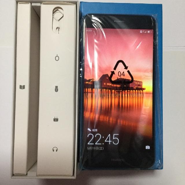 未使用品 HUAWEI P10 lite  ブルー(UQモバイル)