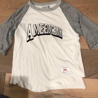 AMERICANA - アメリカーナ ラグラン Tシャツ グレー の通販 by tommy's