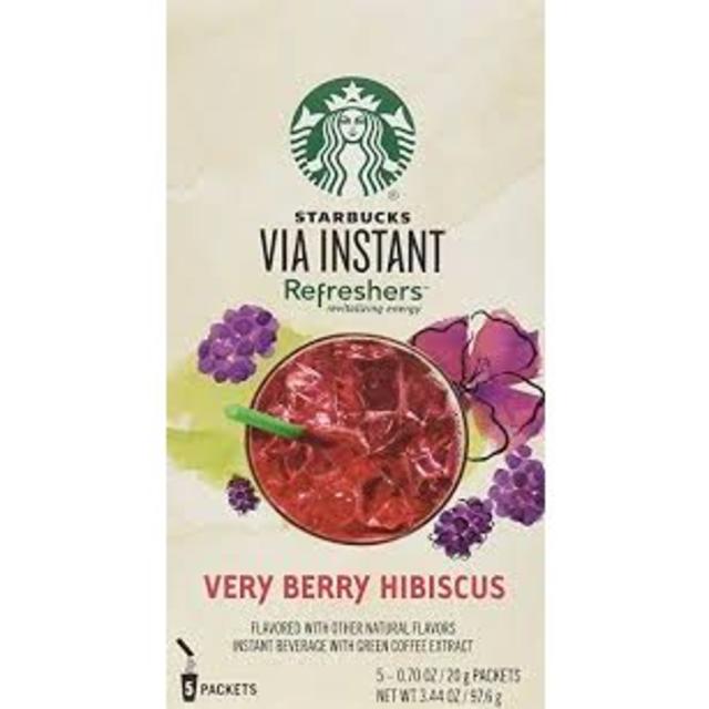 Starbucks Coffee(スターバックスコーヒー)の日本未発売！『スターバックス　クールライム⑤包＆ハイビスカス⑤包　②箱セット 食品/飲料/酒の飲料(ソフトドリンク)の商品写真