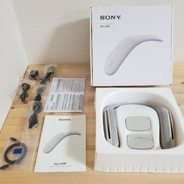 人気満点 Sony ソニー ウェアラブルネックスピーカー SRS-WS スマホ/家電/カメラ