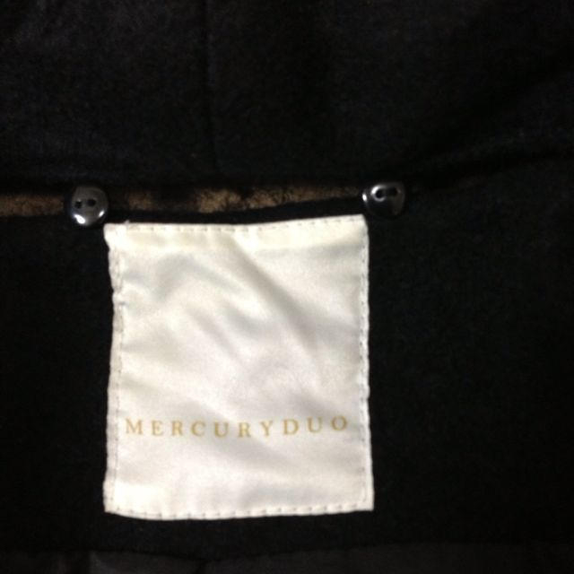 MERCURYDUO(マーキュリーデュオ)のMERCURY DOUマントコート レディースのジャケット/アウター(ポンチョ)の商品写真