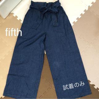 フィフス(fifth)のフィフス ワイドパンツ ハイウエストパンツ (デニム/ジーンズ)