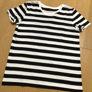 ムジルシリョウヒン(MUJI (無印良品))の無印良品 ボーダー Ｔシャツ(Tシャツ(半袖/袖なし))