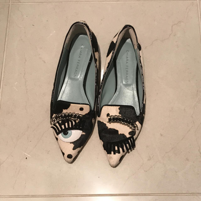 Chiara Ferragni(キアラフェラーニ)のCHIARA FERRAGNI  フラットシューズ レディースの靴/シューズ(スリッポン/モカシン)の商品写真