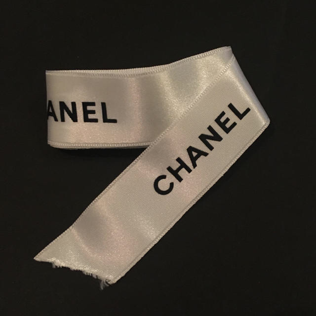 CHANEL(シャネル)のCHANEL シャネル リボン インテリア/住まい/日用品のオフィス用品(ラッピング/包装)の商品写真