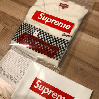 シュプリーム(Supreme)のSupreme Checkered Panel Crewneck Sweater(ニット/セーター)