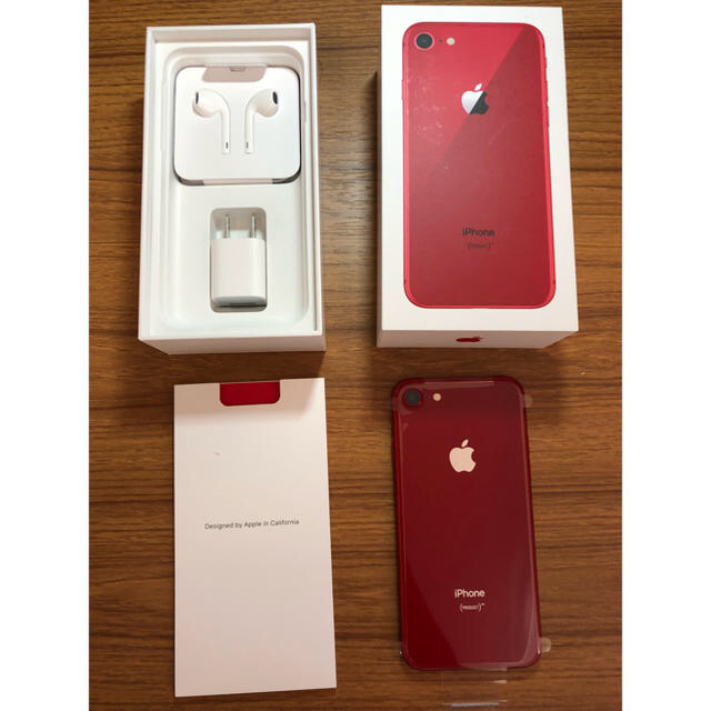 Apple - t____ku iPhone8 PRODUCT RED 64GB