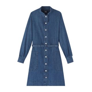 アーペーセー(A.P.C)のA.P.C デニムワンピース(ミニワンピース)