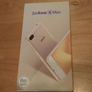 エイスース(ASUS)のたらこ様専用【新品未開封・Simフリー】zenfone4 max pro　本体(スマートフォン本体)