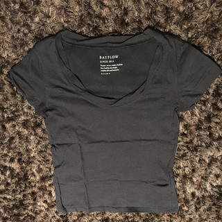 ベイフロー(BAYFLOW)のBAYFLOW ベイフロー  シャツ 黒 ブラック 中古美品(Tシャツ(半袖/袖なし))