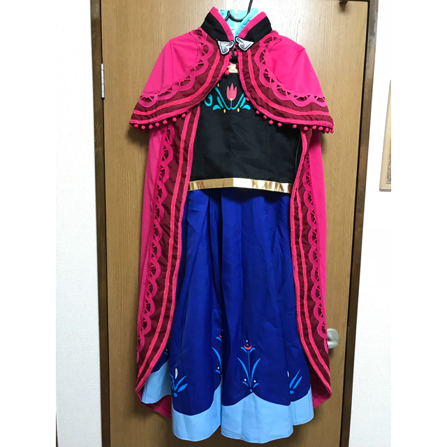 Disney(ディズニー)の【帽子付き❤️】アナと雪の女王 アナ コスプレ 衣装 セット エンタメ/ホビーのコスプレ(衣装)の商品写真