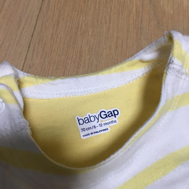 babyGAP(ベビーギャップ)のBabyGap ロンパース 70センチ キッズ/ベビー/マタニティのベビー服(~85cm)(カバーオール)の商品写真