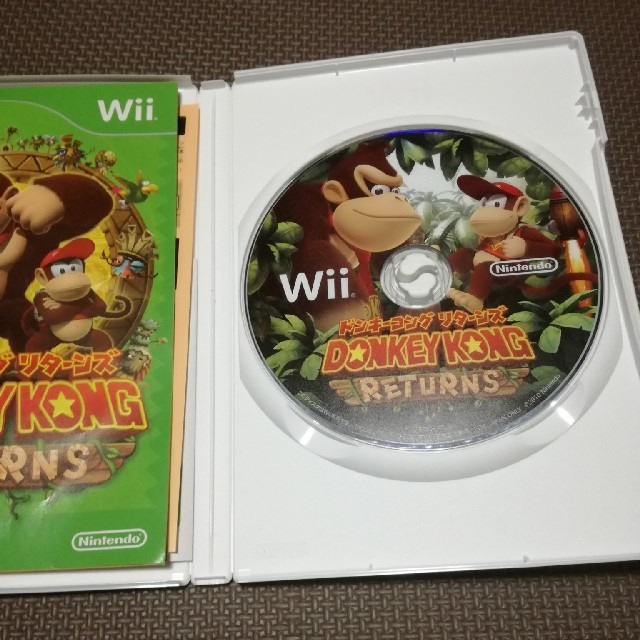 Wii(ウィー)のドンキーコングリターンズ　Wii用 エンタメ/ホビーのゲームソフト/ゲーム機本体(家庭用ゲームソフト)の商品写真