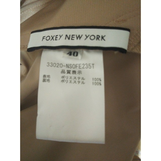 FOXEY - 美品☆フォクシーＮＹ☆ワンピース♪ベルテッドフィット ...