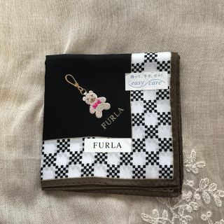 フルラ(Furla)のフルラ☆未使用 コットンハンカチ(ハンカチ)