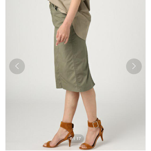 DEUXIEME CLASSE(ドゥーズィエムクラス)の製品染めタイトスカート レディースのスカート(ひざ丈スカート)の商品写真
