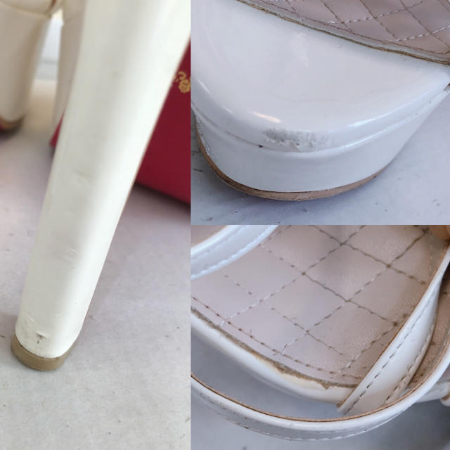 michellMacaron(ミシェルマカロン)のmichellMacaron ❤︎ バックリボンストラップヒール レディースの靴/シューズ(サンダル)の商品写真