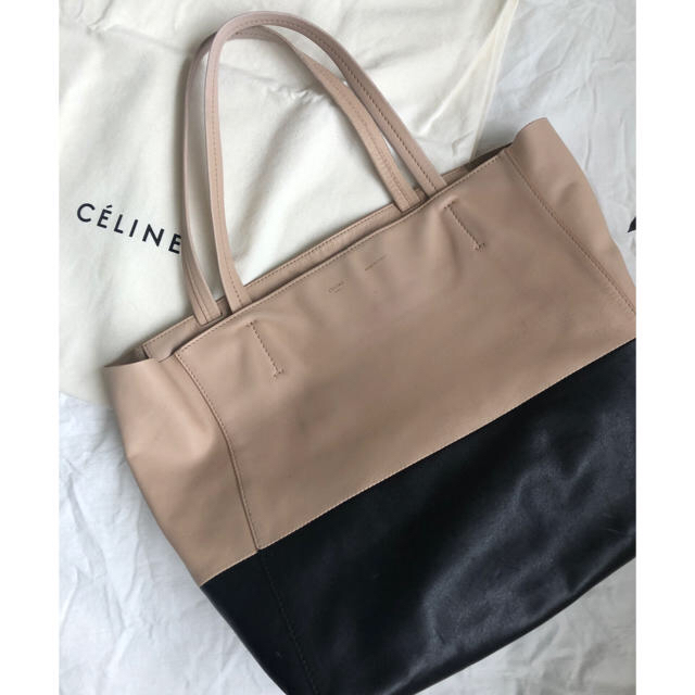 CELINE セリーヌ カバ バイカラー