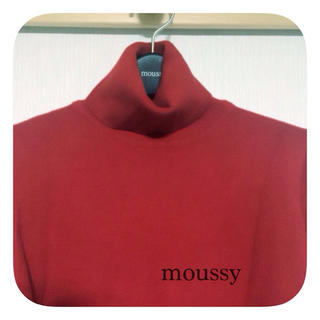 マウジー(moussy)のmoussyアクリルタートルニット☻(ニット/セーター)