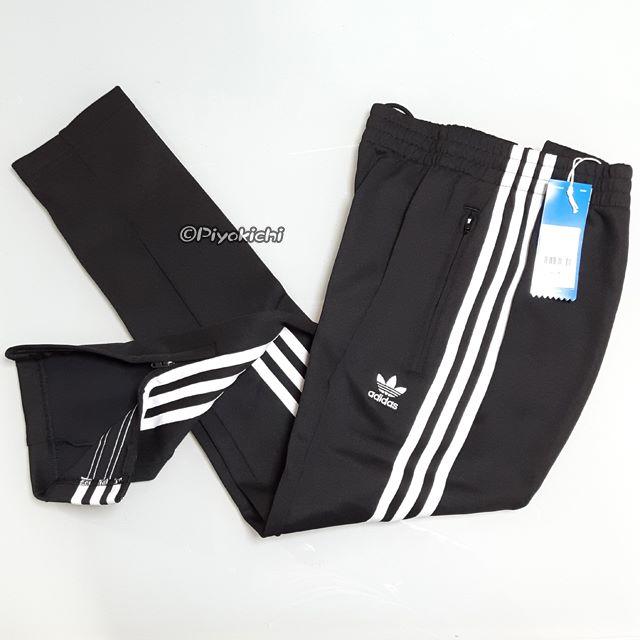 adidas(アディダス)のXS【新品・即発送OK】adidas オリジナルス トラックパンツ レディース黒 レディースのパンツ(スキニーパンツ)の商品写真