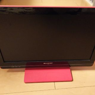 シャープ(SHARP)のSHARP AQUOS テレビ 19インチ(テレビ)