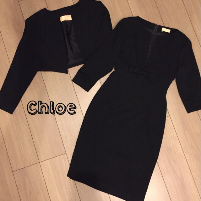 Chloe - クロエ ブラックフォーマル フォーマル 礼服 喪服 卒園式 卒業