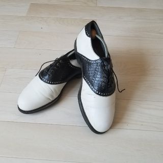 フットジョイ(FootJoy)のフットジョイ　革底　ゴルフシューズ(シューズ)