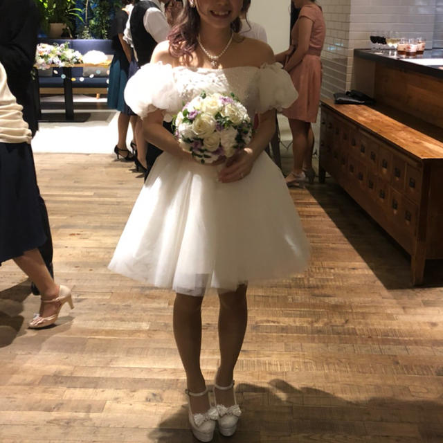 結婚式♥二次会♥ミニウェディングドレス