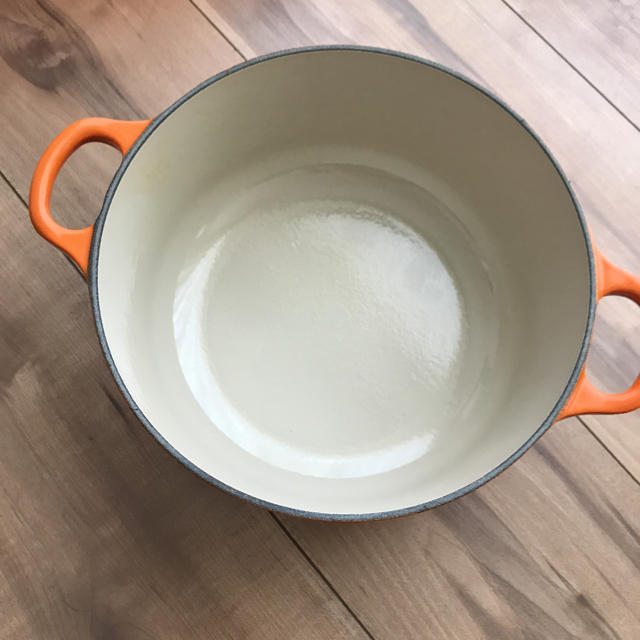 LE CREUSET - ル・クルーゼ ココットロンド 20 レッド オレンジ 新品 鍋 ルクルーゼ 箱の通販 by yapu's shop