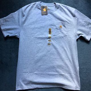 カーハート(carhartt)のMサイズ 新品 Carhartt k87 ポケットtシャツ グレー(Tシャツ/カットソー(半袖/袖なし))