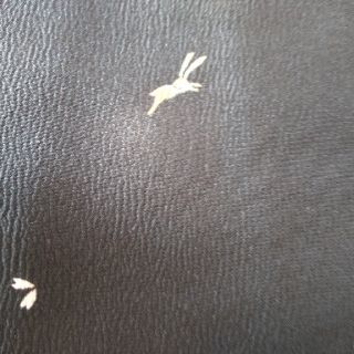 単衣着物　黒　新品(着物)