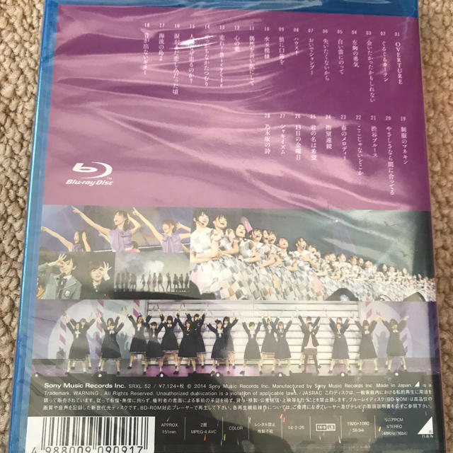 乃木坂46(ノギザカフォーティーシックス)の乃木坂 1st year birthday live blu-ray 未開封 エンタメ/ホビーのDVD/ブルーレイ(ミュージック)の商品写真