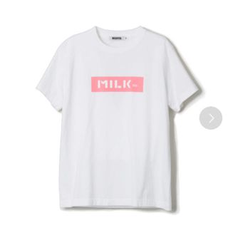 ミルクフェド(MILKFED.)のMILKFED#ロゴTシャツ#ピンク(Tシャツ(半袖/袖なし))