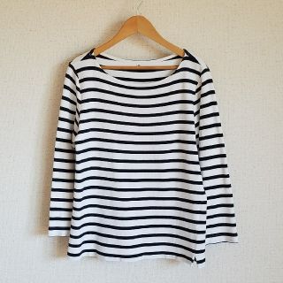 ムジルシリョウヒン(MUJI (無印良品))の★無印ボーダーTシャツ&ボーダーワンピ★(Tシャツ(長袖/七分))