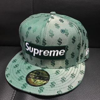 シュプリーム(Supreme)のsupreme monogram box logo newera 7 1/2(キャップ)