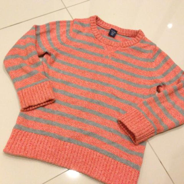 babyGAP(ベビーギャップ)のbaby Gap ボーダーセーター キッズ/ベビー/マタニティのキッズ服男の子用(90cm~)(その他)の商品写真