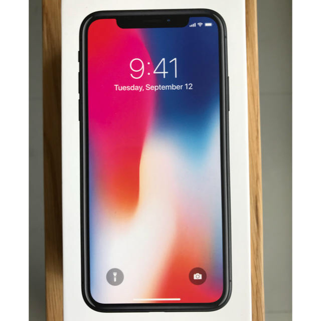 iPhoneX 256GB スペースグレイ SIMフリー