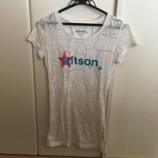 キットソン(KITSON)の❤️kitsonキットソン❤️シースルー白Tシャツ❤️(Tシャツ(半袖/袖なし))