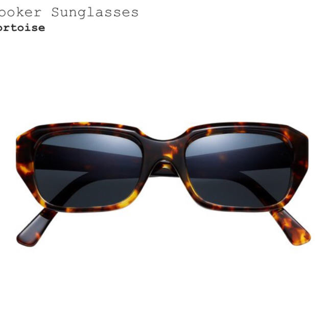 Supreme(シュプリーム)のシュプリーム2018ss  サングラス Booker Sunglasses メンズのファッション小物(サングラス/メガネ)の商品写真