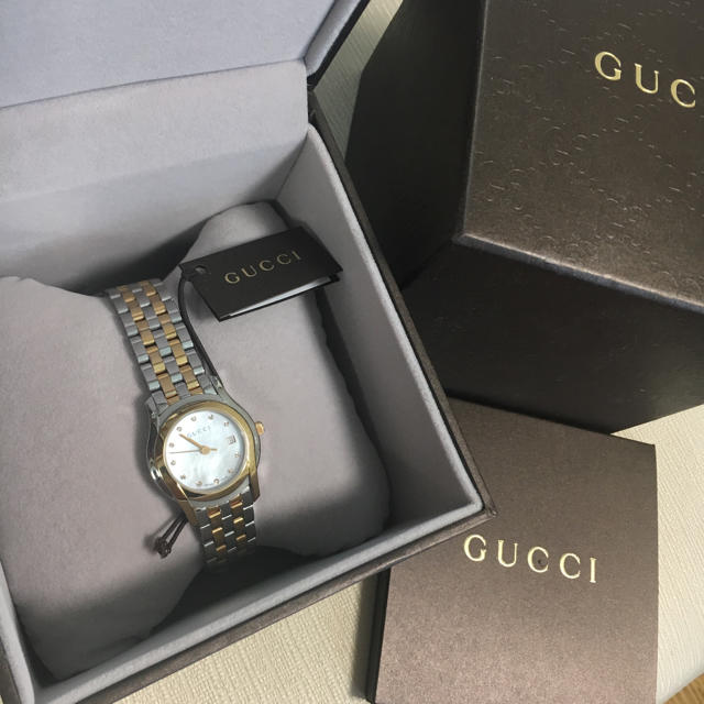Gucci - GUCCI 腕時計 レディース Gクラス ダイヤ