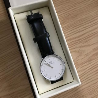 ダニエルウェリントン(Daniel Wellington)の大特価❗️DW シルバー36ミリ(腕時計(デジタル))