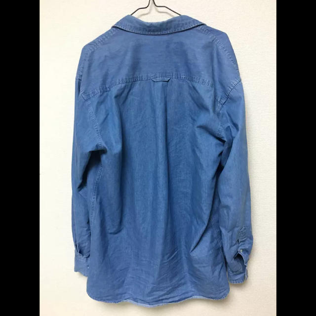 Grimoire(グリモワール)のused 古着 バッグスバニー デニムシャツ オーバーサイズ アウター レディースのジャケット/アウター(Gジャン/デニムジャケット)の商品写真