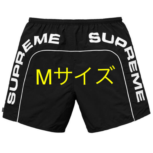 予約販売 Logo Arc Supreme Mサイズ! - Supreme Water 海パン 黒 Short ショートパンツ