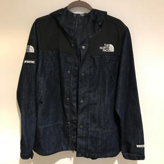 シュプリーム(Supreme)のSupreme the north face デニム ジャケット Sサイズ(マウンテンパーカー)