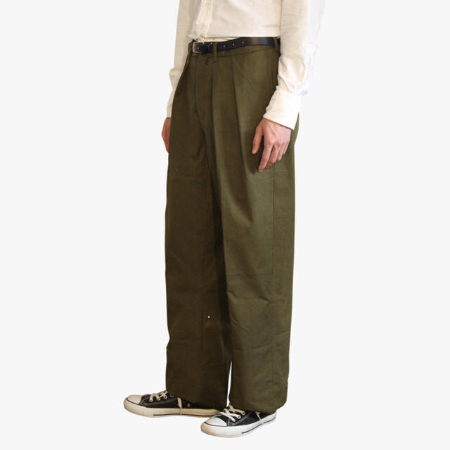 メンズ COMOLI - NEAT / ニート 1955 TENT CLOTH WIDE ワイドパンツの