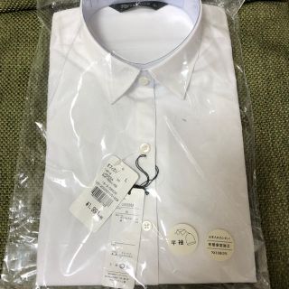 ワイシャツ 新品 半袖 L(シャツ/ブラウス(半袖/袖なし))