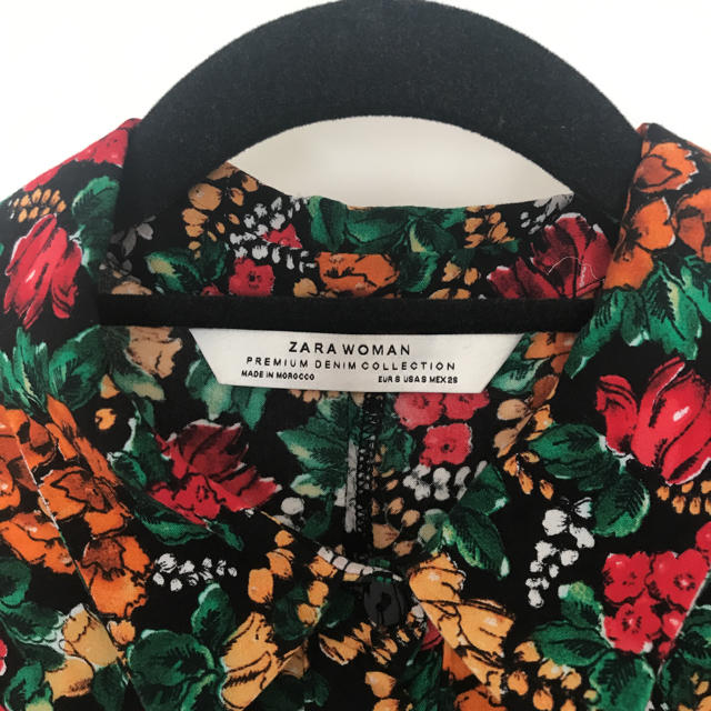 ZARA(ザラ)のZARA＊花柄マキシワンピース レディースのワンピース(ロングワンピース/マキシワンピース)の商品写真