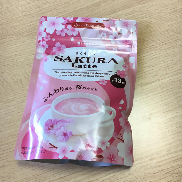 KALDI(カルディ)のカルディ☆さくらラテ 食品/飲料/酒の食品(その他)の商品写真