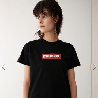 マウジー(moussy)のMOUSSY early moussy Tシャツ ブラック フリーサイズ 送料込(Tシャツ(半袖/袖なし))