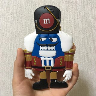 エムアンドエム(M&M)のm&m's blue オーナメント(キャラクターグッズ)